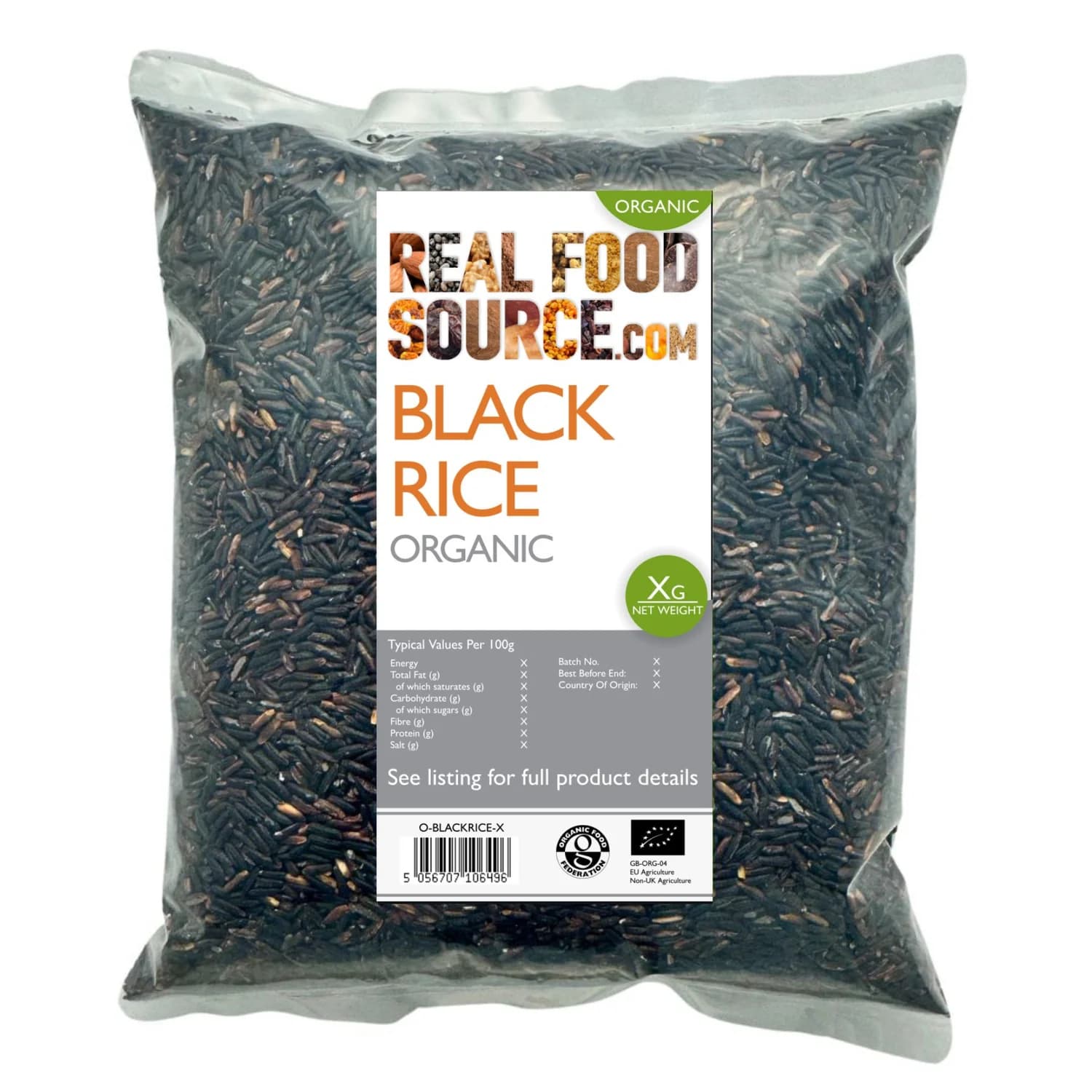 Organic Black Rice