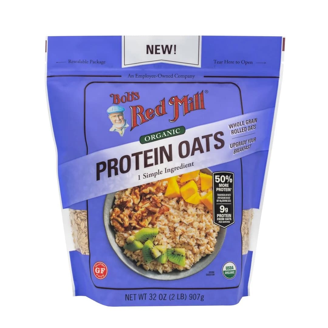 Organic Protein Rolled Oats