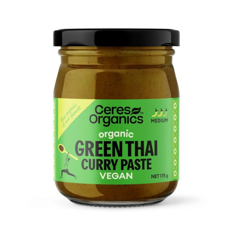 Organic Vegan Green Thai Curry Paste 
