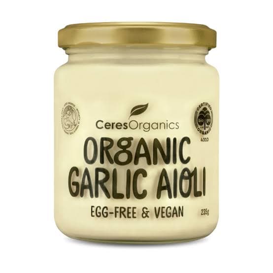 Organic Vegan Garlic Aioli