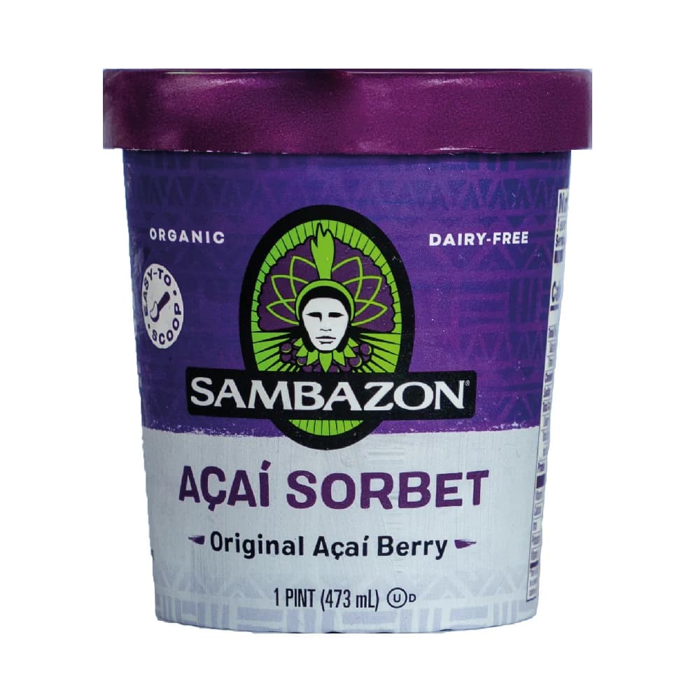 Organic Dairy-Free Acai Sorbet