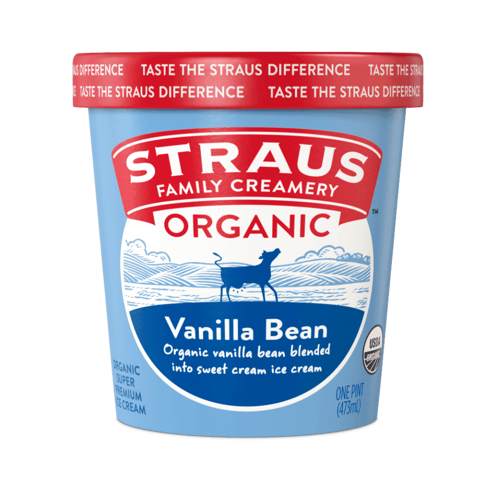 Organic Dairy Free Vanilla Bean Ice Cream 